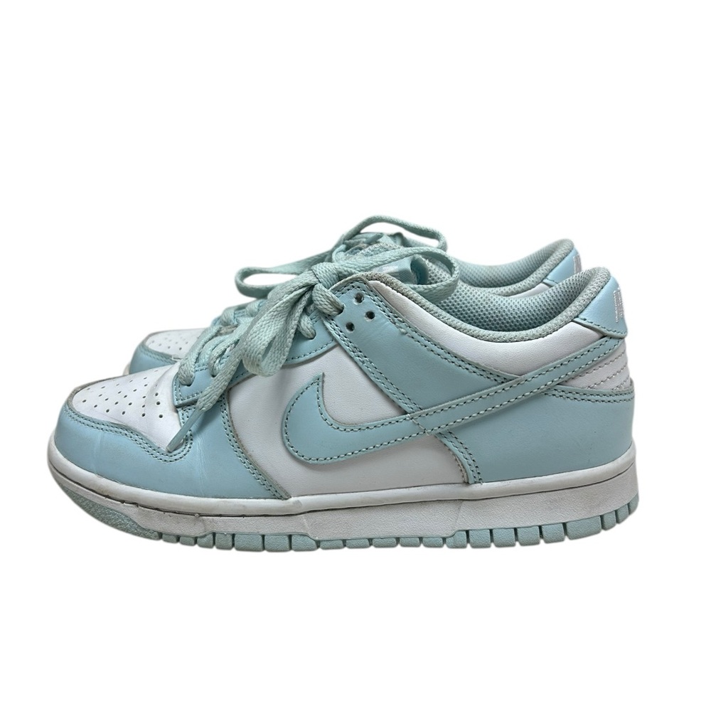 Girl's Nike Dunk Lows Sky Blue Sneakers